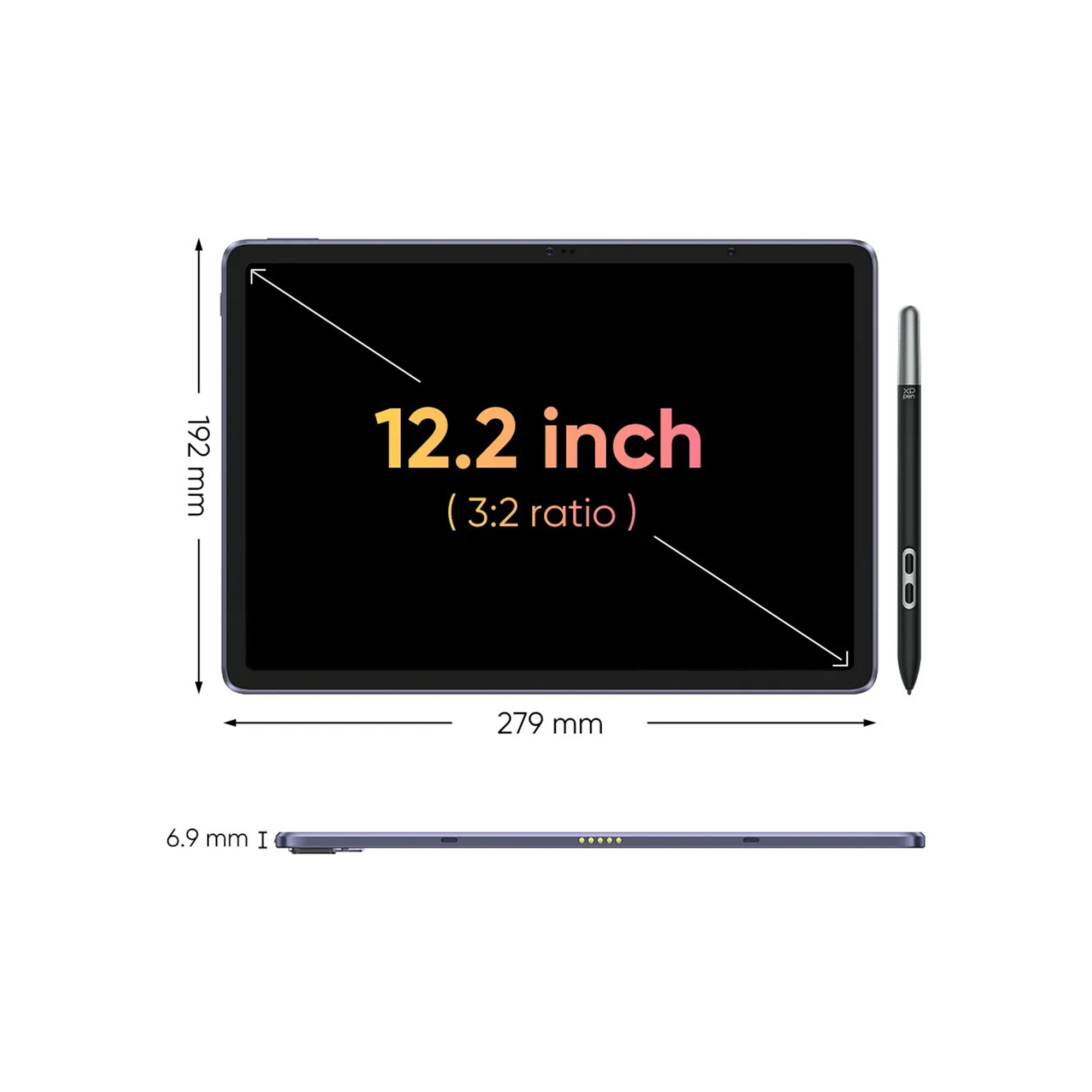 Электронный LCD-планшет для рисования и заметок xPen Drawing Pad